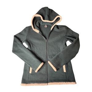 Kuhl Fleece Jacket Girls XL Blue Sherpa Full Zip Hooded
Pockets Outdoor